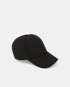 Черная утепленная кепка с логотипом Tintoretto, черный