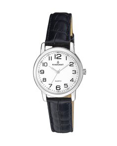 Женские часы Grand RA281609 из искусственной кожи с черным ремешком Radiant, черный