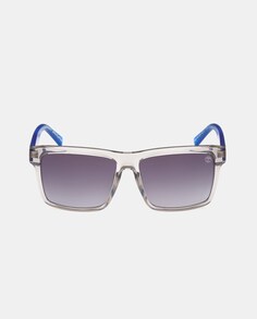 Серые квадратные мужские солнцезащитные очки Timberland, серый
