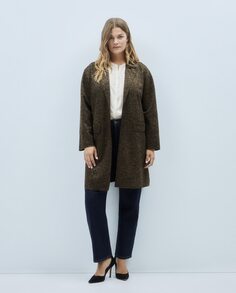 Женская длинная замшевая куртка Couchel