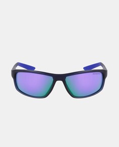 Прямоугольные солнцезащитные очки темно-синего цвета Nike, темно-синий