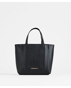 Черная текстурированная сумочка на молнии PACOMARTINEZ, черный