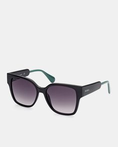 Черные квадратные солнцезащитные очки MAX&amp;Co., черный