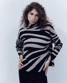 Жаккардовый свитер с пятном Sfera (Sfera)