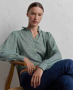 Блузка с длинными рукавами и принтом Lloyd&apos;s, зеленый Lloyd's