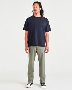 Мужские брюки-чиносы, приталенного кроя Dockers, зеленый