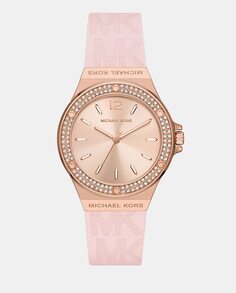 Lennox MK7282 розовые силиконовые женские часы Michael Kors, розовый