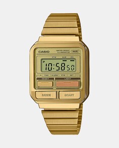 Casio Vintage A120WEG-9AEF Мужские часы из золотой стали Casio, золотой