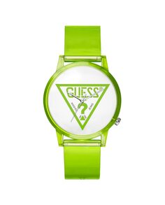 Часы унисекс Originals V1018M6 с зеленым ремешком из поликарбоната Guess, зеленый