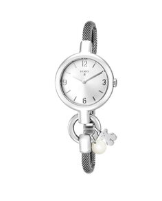 Женские часы Hold Charms со стальной сеткой (серебро) Tous, серебро
