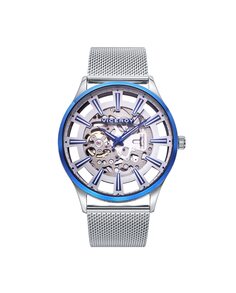 Мужские автоматические часы Beat с двухцветным стальным корпусом и браслетом Viceroy, серебро