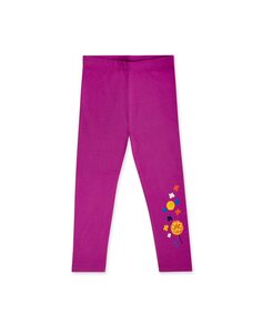 Вязаные леггинсы для девочки цвета фуксии Tuc tuc, фиолетовый