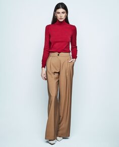 Женские широкие брюки с карманами &amp; Me Unlimited, коричневый