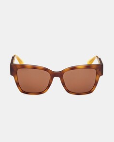 Квадратные солнцезащитные очки «гавана» с контрастными кончиками MAX&amp;Co., коричневый