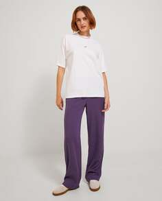 Женские брюки Poppy обычного кроя с эластичной резинкой на талии Jack &amp; Jones, фиолетовый