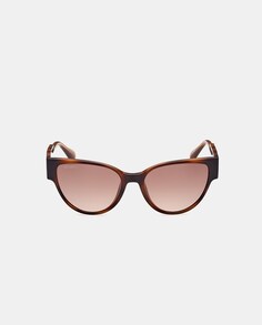 Женские солнцезащитные очки «кошачий глаз» цвета гавана MAX&amp;Co., коричневый