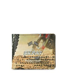 Черный мужской кошелек Racing Team с RFID-защитой SKPAT, черный