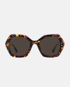 Женские солнцезащитные очки из ацетата геометрического цвета, гавана Isabel Marant, коричневый