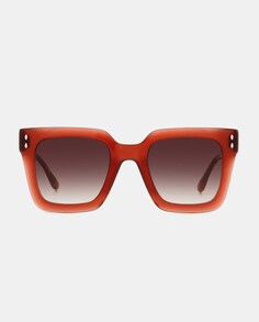 Женские красные солнцезащитные очки «кошачий глаз» из ацетата Isabel Marant, красный