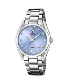 F16790/B Boyfriend Collection серебряные женские часы из стали Festina, серебро