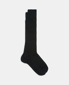 Мужские высокие носки черного цвета ZD, черный
