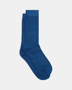 Мужские короткие носки синего цвета Emidio Tucci, синий