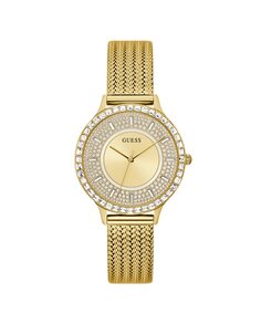 Женские часы Soiree GW0402L2 со стальным и золотым ремешком Guess, золотой