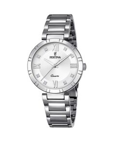 F16936/A Женские часы Mademoiselle из серебристой стали Festina, серебро