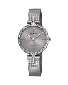 C4647/1 Lady Elegance женские часы из серой стали Candino, серый
