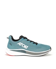 Синие мужские спортивные туфли на шнуровке Atom, синий