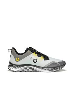 Серые мужские спортивные туфли на шнуровке Atom, серый