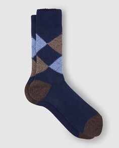 Мужские короткие носки Emidio Tucci синего цвета Emidio Tucci
