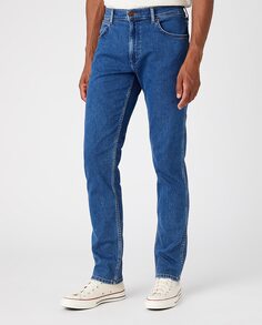 Мужские джинсы Greensboro Regular с 5 карманами Wrangler, синий