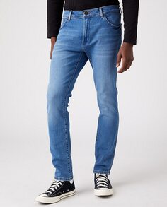 Мужские узкие синие джинсы Larston Wrangler, синий