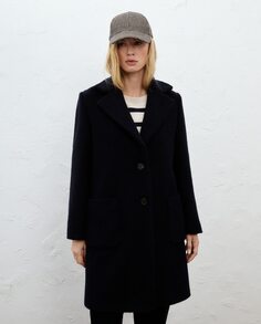 Длинное пальто с накладными карманами для женщин Lloyd&apos;s, темно-синий Lloyd's
