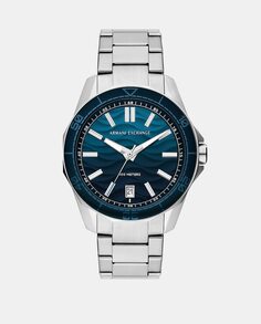 Мужские часы из стали AX1950 Armani Exchange, серебро