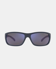 Прямоугольные солнцезащитные очки темно-синего цвета с поляризованными линзами Arnette, темно-синий