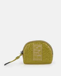 Зеленая закругленная сумочка на молнии Caminatta, зеленый