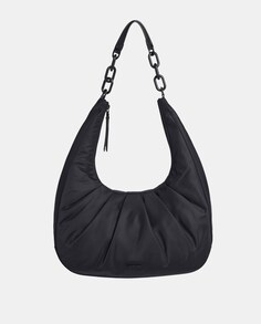 Черная сумка через плечо с логотипом Calvin Klein, черный