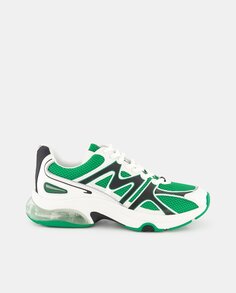 Мужские кроссовки Kit Extreme из кожи и сетки Michael Kors, зеленый