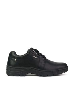 Мужские черные кожаные туфли на шнуровке Coronel Tapiocca, черный