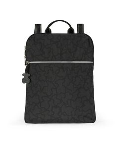 Женский рюкзак Tous с темно-серым и черным принтом Tous, черный