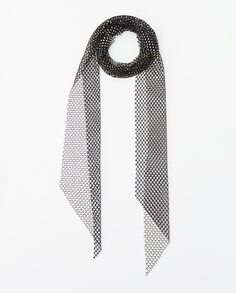 Сетчатый шарф с завязками Sfera, мультиколор (Sfera)