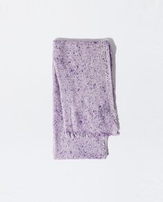 Обычный шарф с рваной фиолетовой строчкой Parfois, фиолетовый