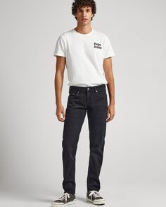 Черные мужские джинсы Hatch slim Pepe Jeans, черный