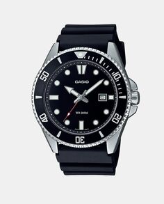 Casio Collection MDV-107-1A1VEF Черные резиновые мужские часы Casio, черный