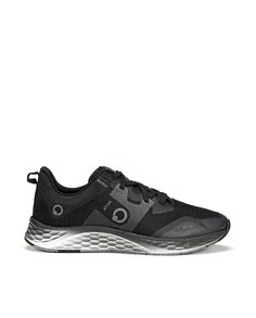 Черные мужские спортивные туфли на шнуровке Atom, черный
