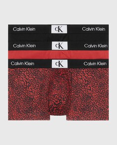 Набор из 3 мужских боксеров с низкой посадкой Calvin Klein, мультиколор