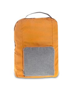 Рюкзак с застежкой-молнией цвета охры и серого цвета Bags Up, желтый