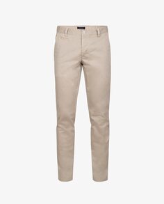 Узкие мужские брюки чинос натурального цвета Scalpers